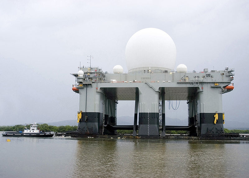 HAARP Sea-Based X-Band Radar (SBX) platform